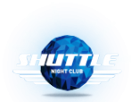 Логотип компании SHUTTLE night club