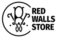 Логотип компании RED WALLS STORE