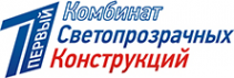 Логотип компании Первый комбинат светопрозрачных конструкций