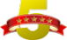 Логотип компании Пять Звезд