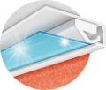 Логотип компании Оренбургские потолки